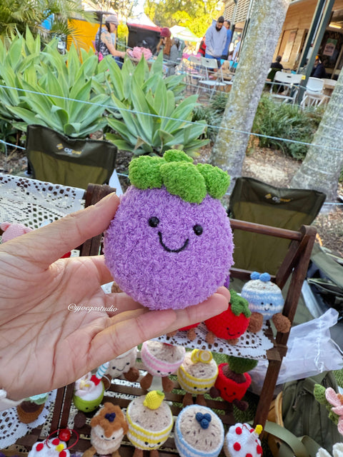 Crochet Toy-Eggplant
