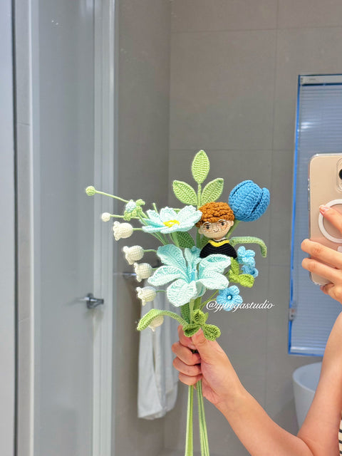 Blue Style Bouquet (No.8)