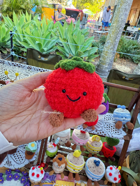 Crochet Toy- Tomato