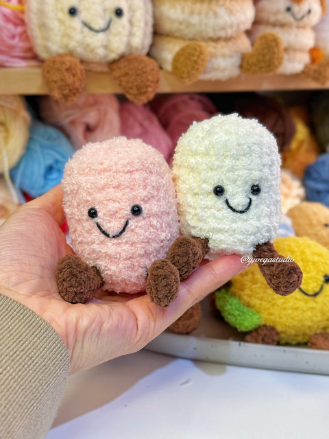 Crochet Toy-Marshmallow
