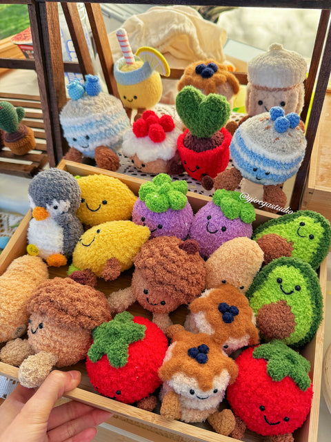 Crochet Toy-Eggplant