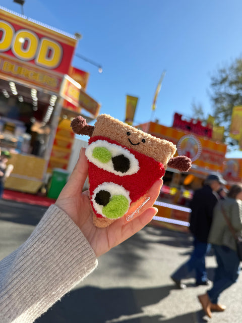 Crochet Toy-Pizza